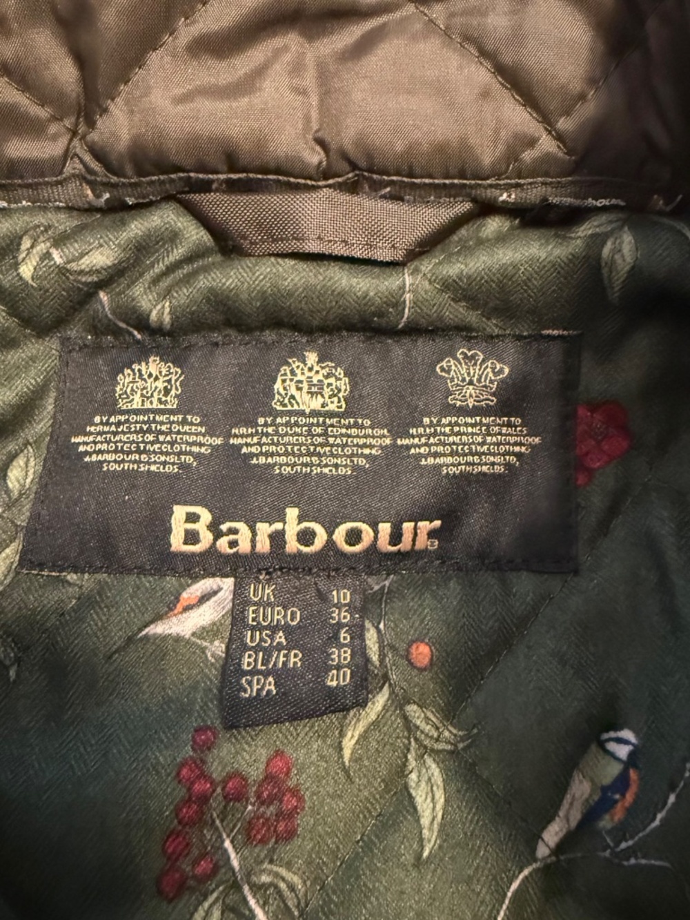 Barbour Chaffinch Wax Jacket - Picture 4 of 6